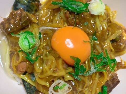 超簡単！もやしと鯖のトロトロ丼